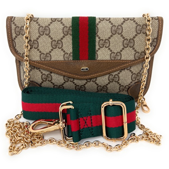 Gucci Handbags - Gucci Clutch Bag Pouch Crossbody Waist Bag Fanny Pack Ophidia